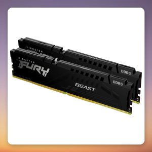 Kingston FURY Beast 32 GB DDR5-5200 CL40 (2×16 GB) Intel XMP 3.0