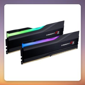 G.Skill Trident Z5 RGB 32 GB DDR5-6400 CL32 (2×16 GB) Intel XMP, Matte Black
