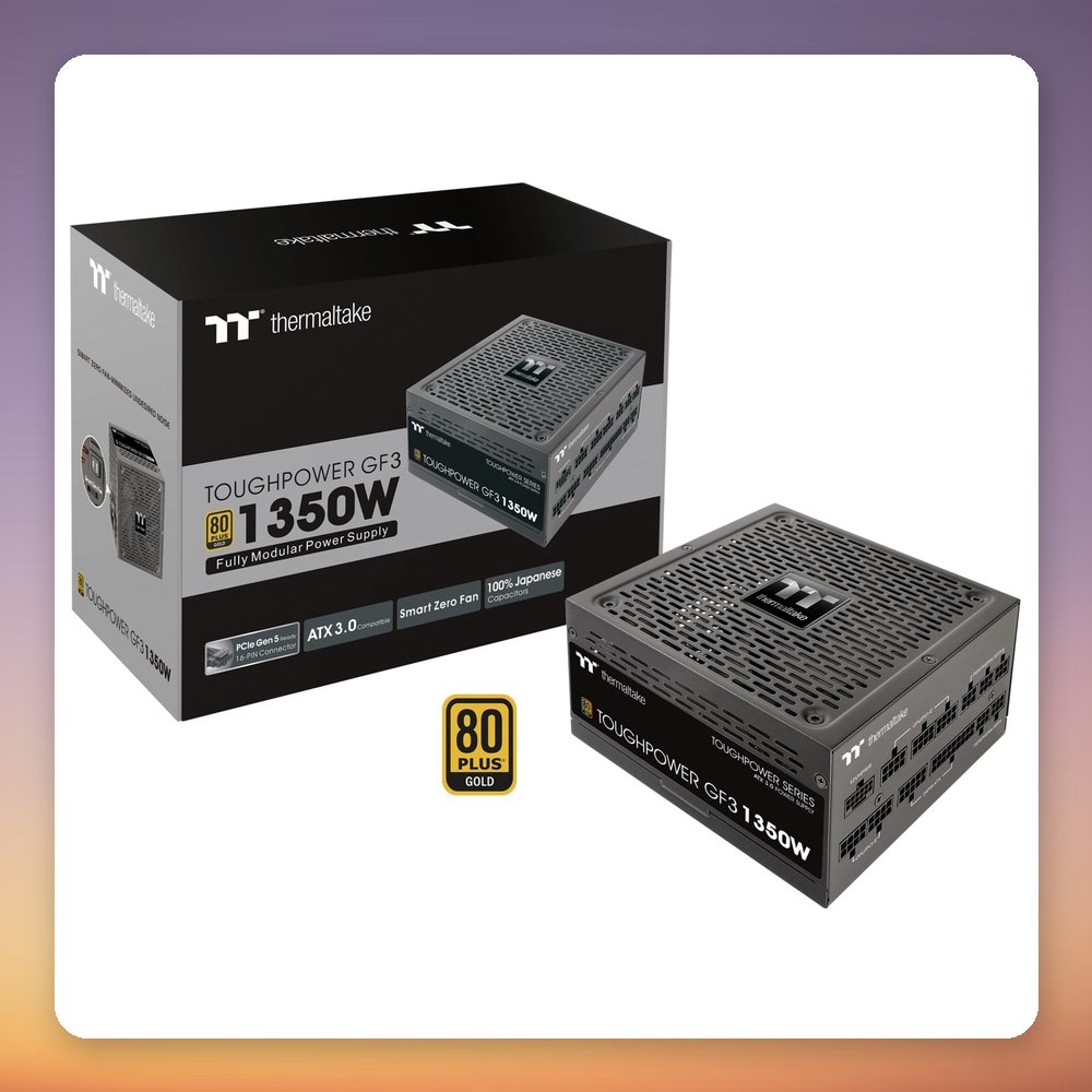 Thermaltake Toughpower GF3 1350W 80 PLUS Gold Fully Modular ATX 3.0 PSU