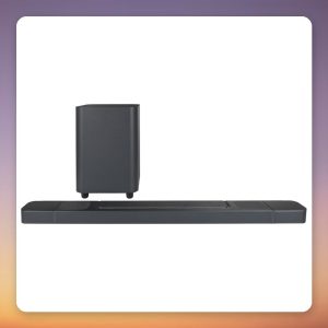 JBL Bar 800 5.1.2 Dolby Atmos Soundbar with Wireless 10″ Subwoofer, Black