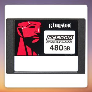 Kingston DC600M 480 GB SATA 6 Gb/s 2.5″ Enterprise SSD, Mixed-Use