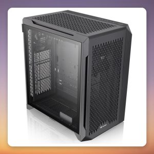 Thermaltake CTE C700 Air E-ATX Mid Tower Case, Black, Tempered Glass