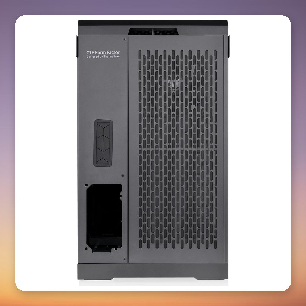 Thermaltake CTE C700 Air E-ATX Mid Tower Case, Black, Tempered Glass – image 6
