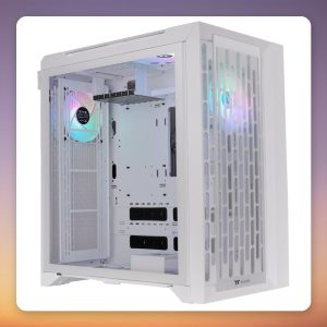 Thermaltake CTE C700 TG ARGB E-ATX Mid-Tower Case, Snow White, Tempered Glass