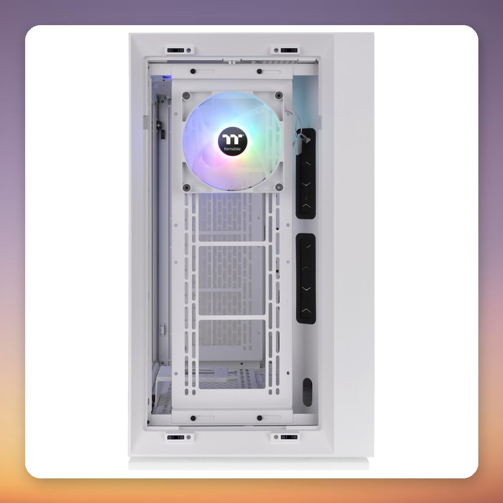 Thermaltake CTE C700 TG ARGB E-ATX Mid-Tower Case, Snow White, Tempered Glass – image 3