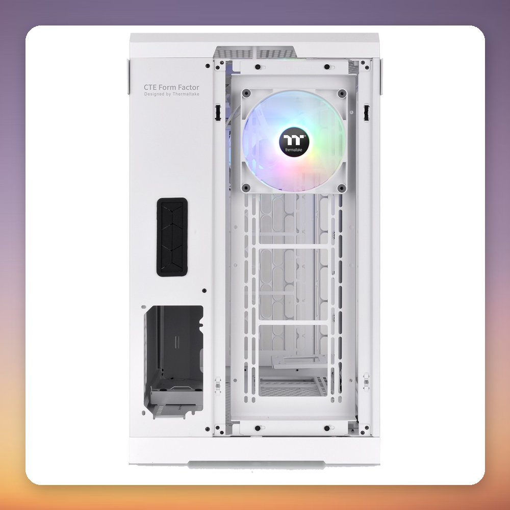 Thermaltake CTE C700 TG ARGB E-ATX Mid-Tower Case, Snow White, Tempered Glass – image 4