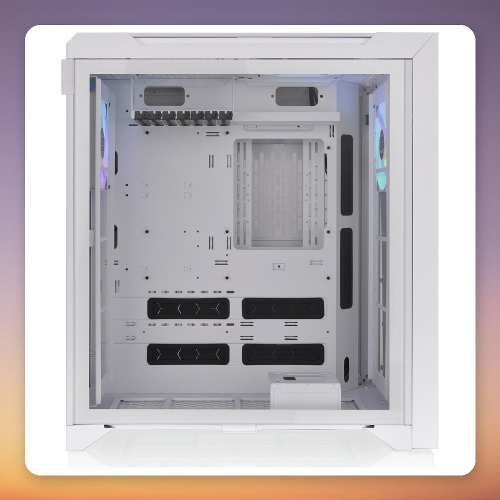 Thermaltake CTE C700 TG ARGB E-ATX Mid-Tower Case, Snow White, Tempered Glass – image 6