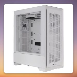 Thermaltake CTE T500 Air Snow E-ATX Full Tower Case, White, Tempered Glass