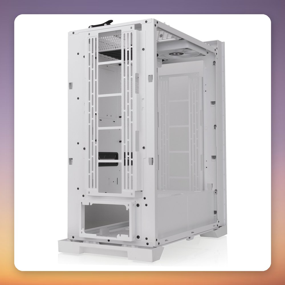 Thermaltake CTE T500 Air Snow E-ATX Full Tower Case, White, Tempered Glass – image 5