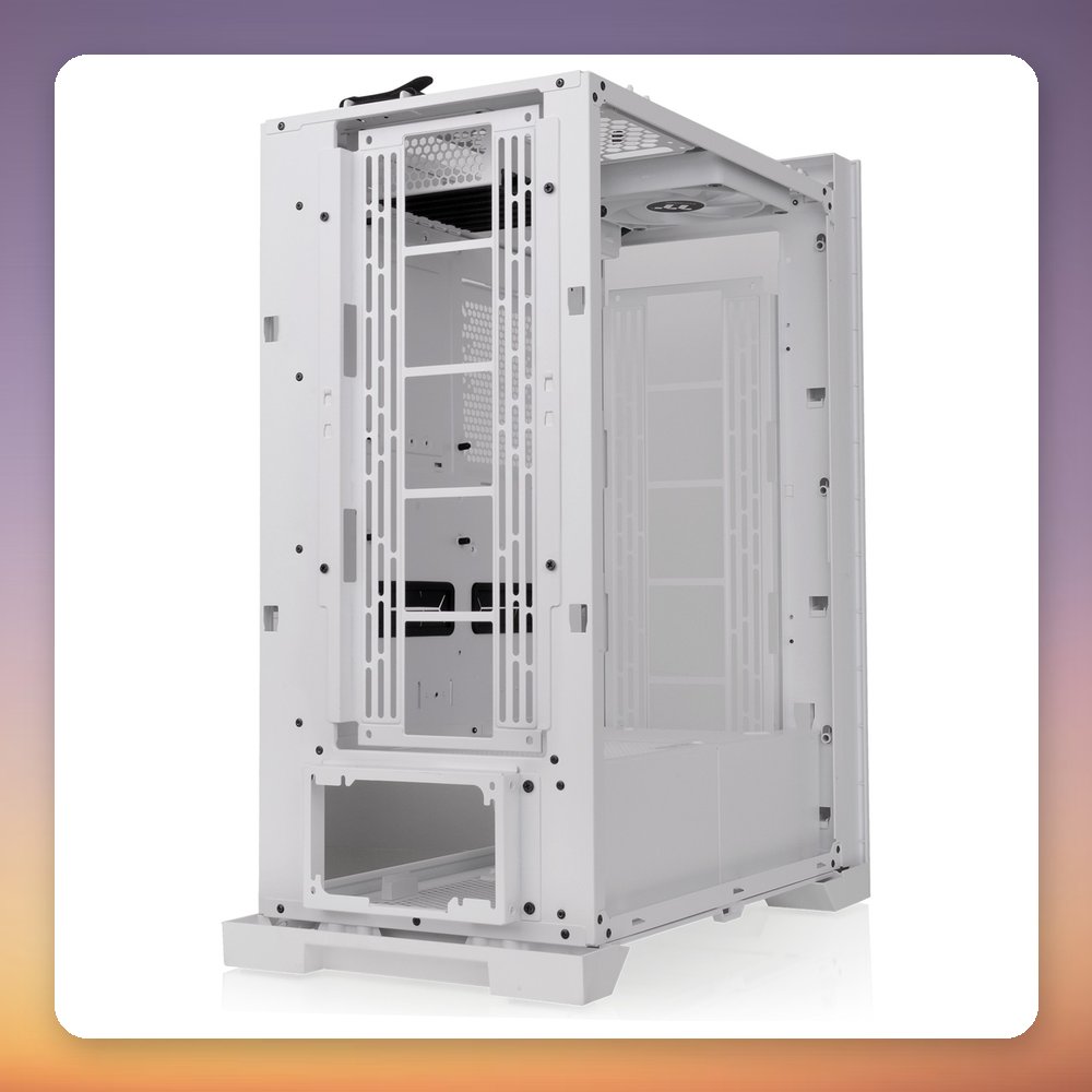 Thermaltake CTE T500 Air Snow E-ATX Full Tower Case, White, Tempered Glass – image 6