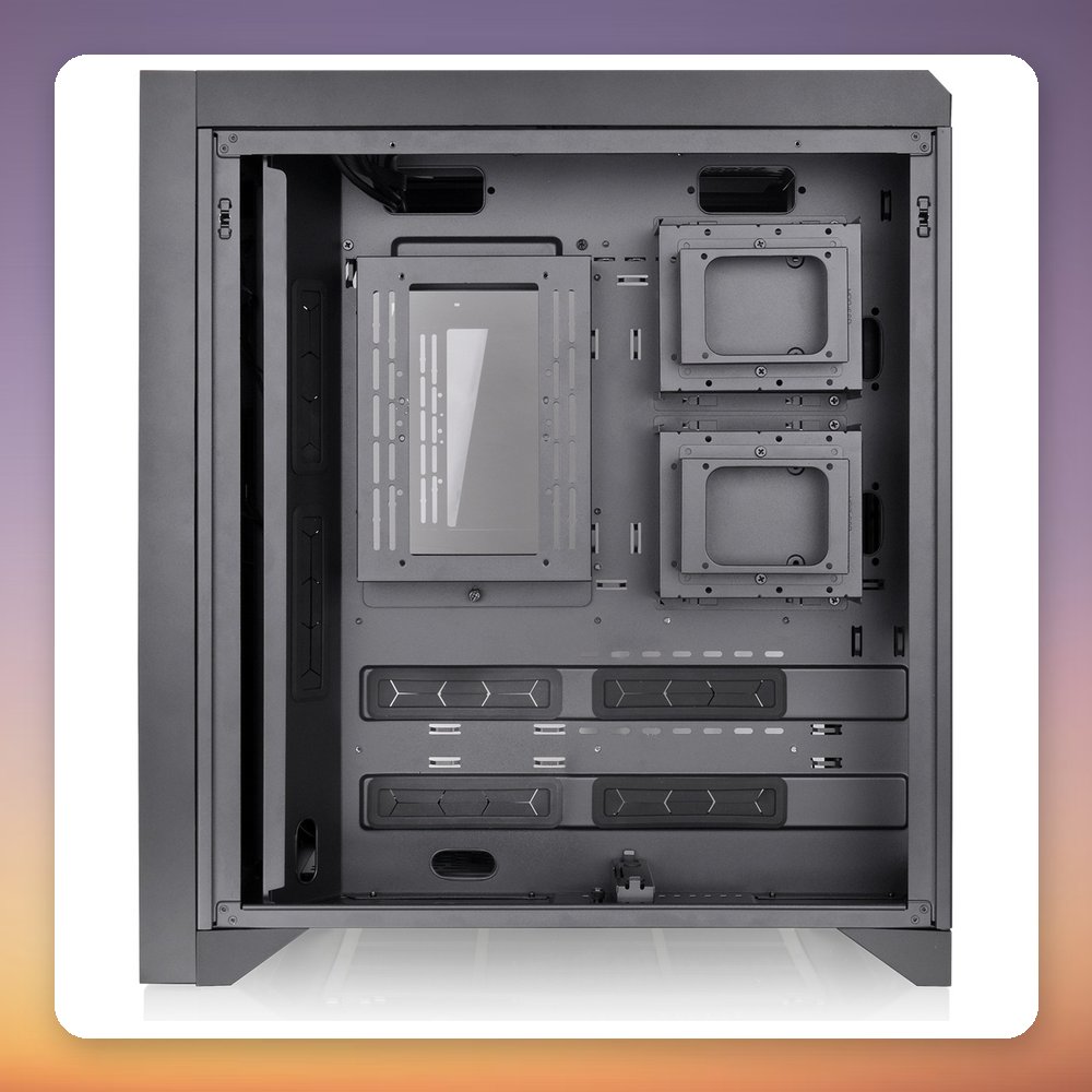 Thermaltake CTE C700 TG ARGB E-ATX Mid-Tower Case, Black, Tempered Glass – image 6