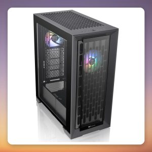 Thermaltake CTE T500 TG ARGB E-ATX Full Tower Case, Black, Tempered Glass