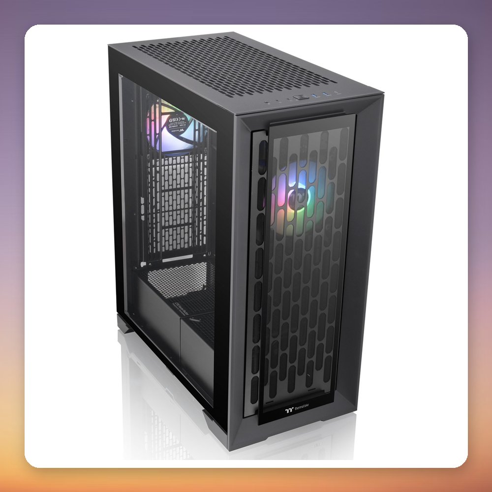 Thermaltake CTE T500 TG ARGB E-ATX Full Tower Case, Black, Tempered Glass – image 2