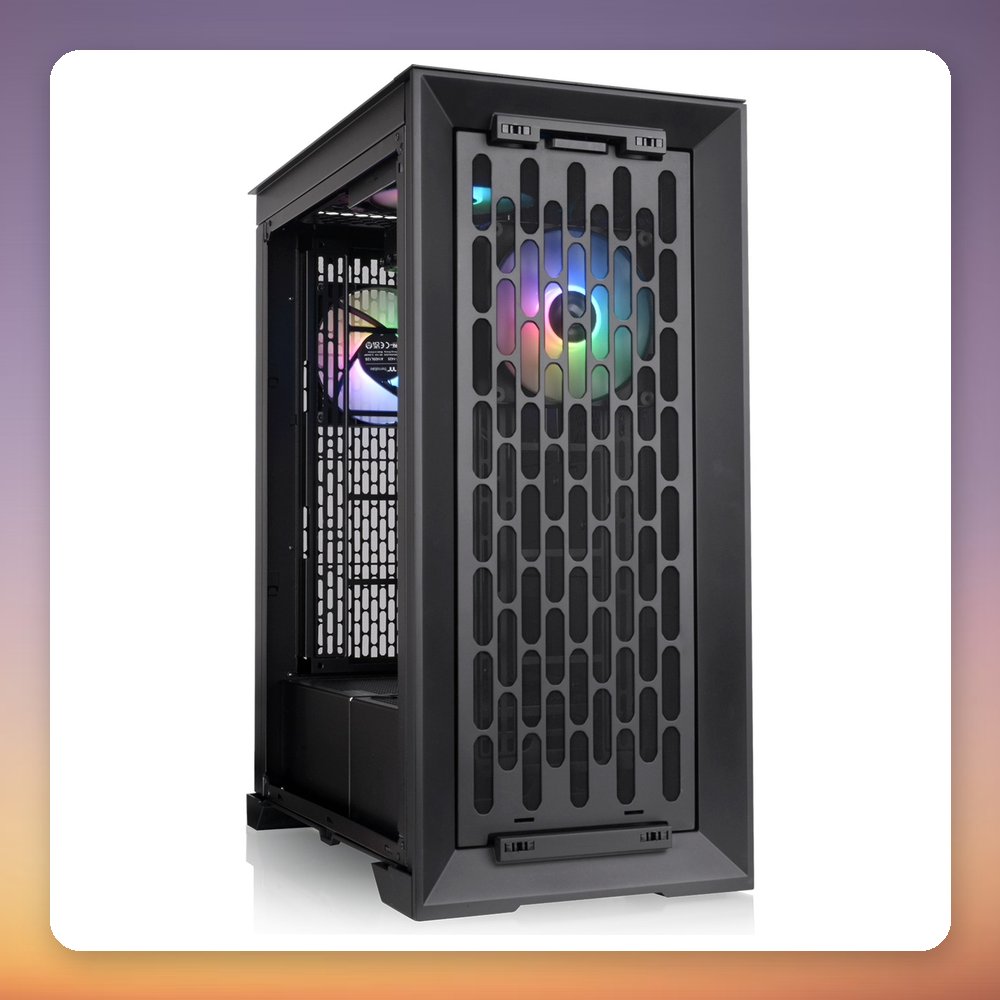 Thermaltake CTE T500 TG ARGB E-ATX Full Tower Case, Black, Tempered Glass – image 4