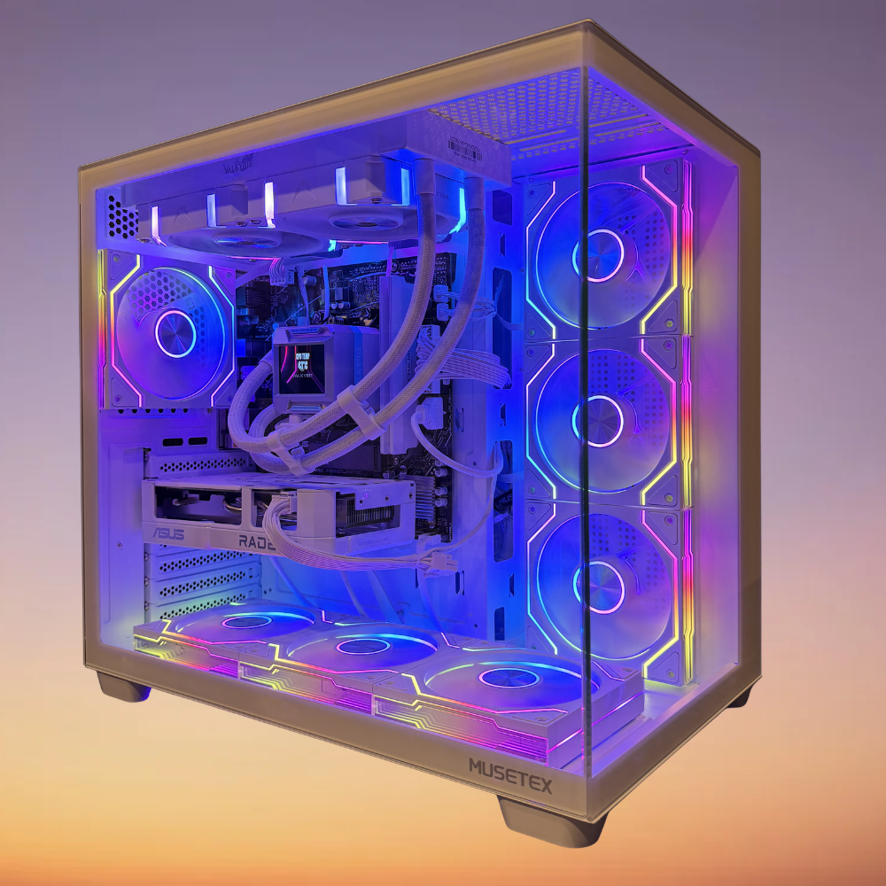 PC Gaming AMD Ryzen 5 7500F, RX 9060 XT 16G, 32GB DDR5