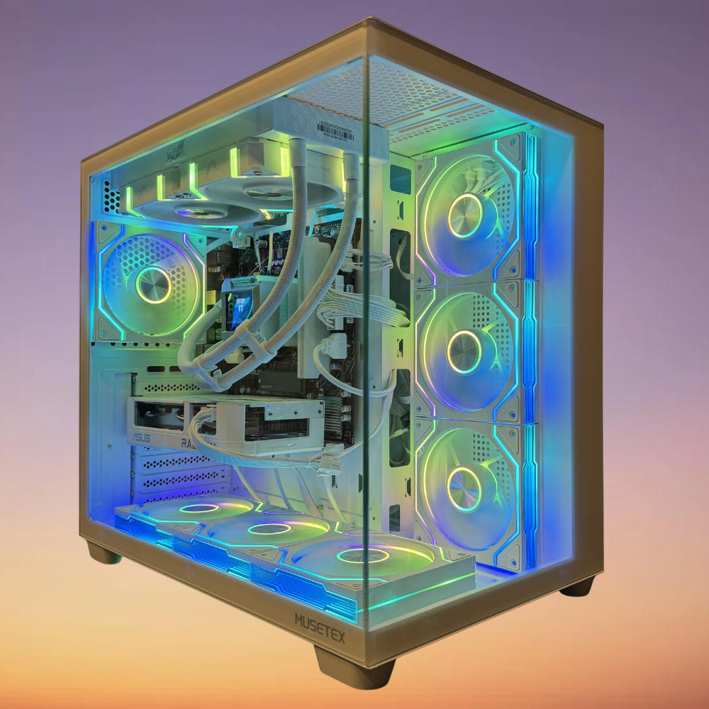 PC Gaming AMD Ryzen 5 7500F, RX 9060 XT 16G, 32GB DDR5