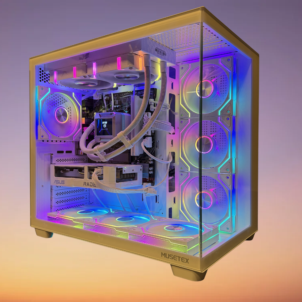 PC Gaming AMD Ryzen 5 7500F, RX 9060 XT 16G, 32GB DDR5